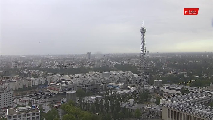 Archiv Foto Webcam Berlin: Theodor-Heuss-Platz am Funkhaus