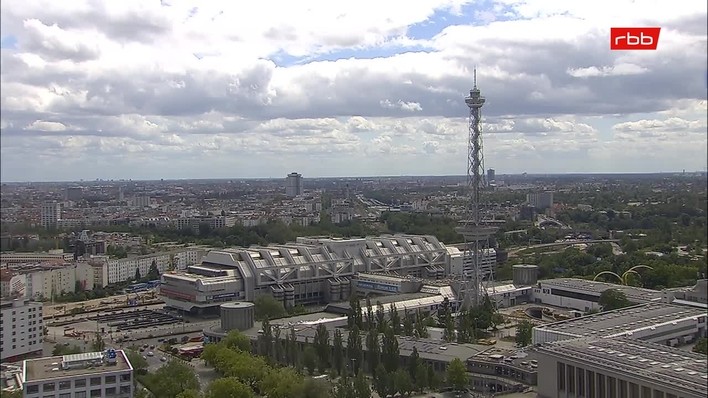 Archiv Foto Webcam Berlin: Theodor-Heuss-Platz am Funkhaus