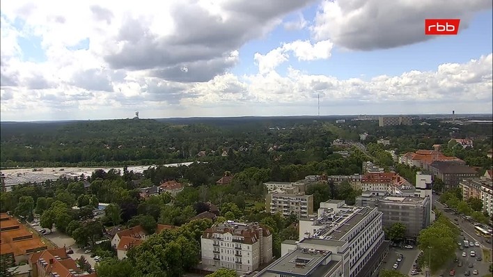 Archiv Foto Webcam Berlin: Theodor-Heuss-Platz am Funkhaus