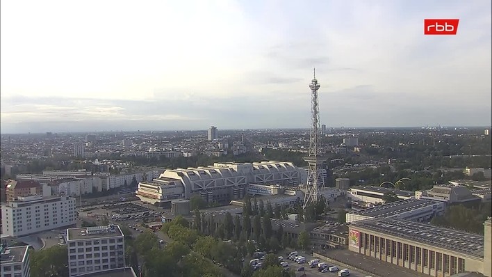 Archiv Foto Webcam Berlin: Theodor-Heuss-Platz am Funkhaus