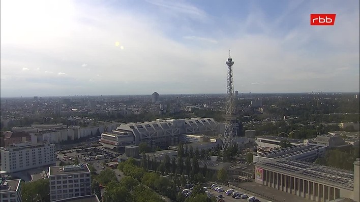 Archiv Foto Webcam Berlin: Theodor-Heuss-Platz am Funkhaus