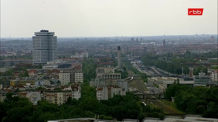 Archiv Foto Webcam Berlin: Theodor-Heuss-Platz am Funkhaus