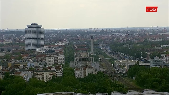 Archiv Foto Webcam Berlin: Theodor-Heuss-Platz am Funkhaus