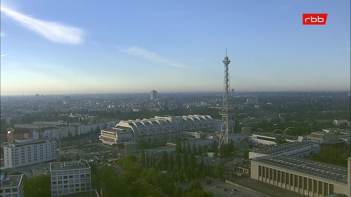 Archiv Foto Webcam Berlin: Theodor-Heuss-Platz am Funkhaus