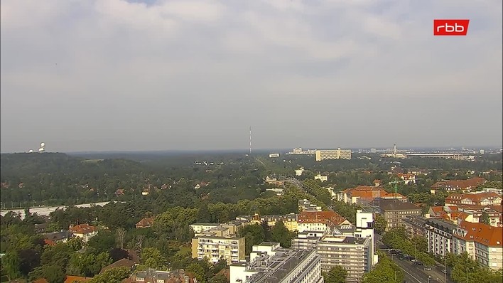 Archiv Foto Webcam Berlin: Theodor-Heuss-Platz am Funkhaus