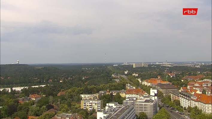 Archiv Foto Webcam Berlin: Theodor-Heuss-Platz am Funkhaus