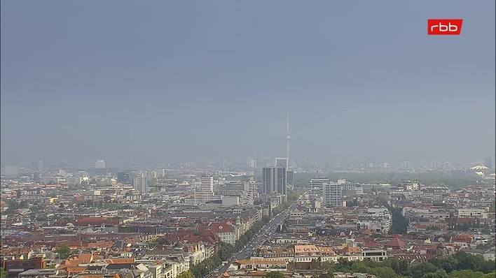 Archiv Foto Webcam Berlin: Theodor-Heuss-Platz am Funkhaus