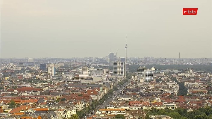Archiv Foto Webcam Berlin: Theodor-Heuss-Platz am Funkhaus