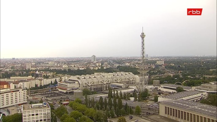 Archiv Foto Webcam Berlin: Theodor-Heuss-Platz am Funkhaus