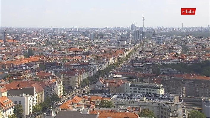 Archiv Foto Webcam Berlin: Theodor-Heuss-Platz am Funkhaus