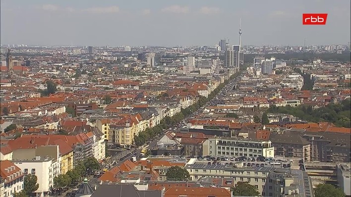Archiv Foto Webcam Berlin: Theodor-Heuss-Platz am Funkhaus
