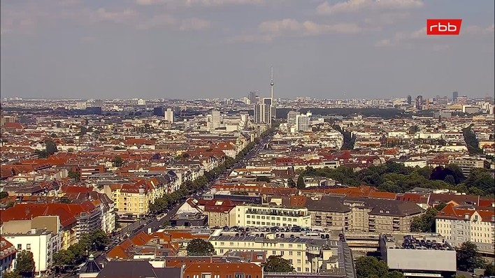 Archiv Foto Webcam Berlin: Theodor-Heuss-Platz am Funkhaus
