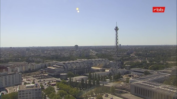 Archiv Foto Webcam Berlin: Theodor-Heuss-Platz am Funkhaus
