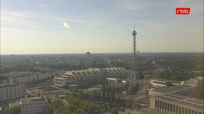 Archiv Foto Webcam Berlin: Theodor-Heuss-Platz am Funkhaus
