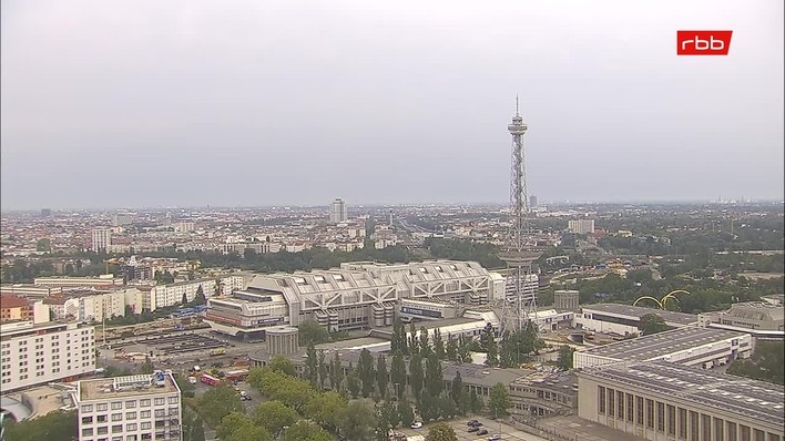 Archiv Foto Webcam Berlin: Theodor-Heuss-Platz am Funkhaus