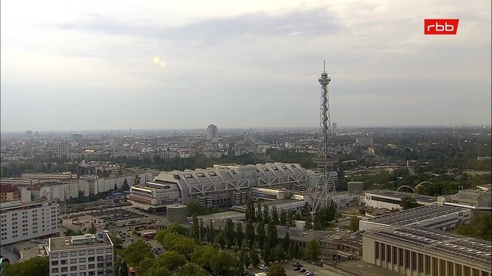 Archiv Foto Webcam Berlin: Theodor-Heuss-Platz am Funkhaus