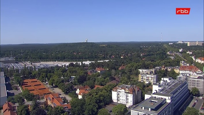 Archiv Foto Webcam Berlin: Theodor-Heuss-Platz am Funkhaus