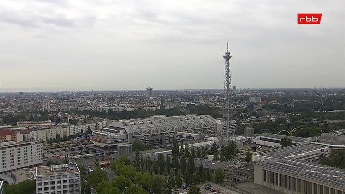 Archiv Foto Webcam Berlin: Theodor-Heuss-Platz am Funkhaus
