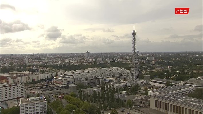 Archiv Foto Webcam Berlin: Theodor-Heuss-Platz am Funkhaus