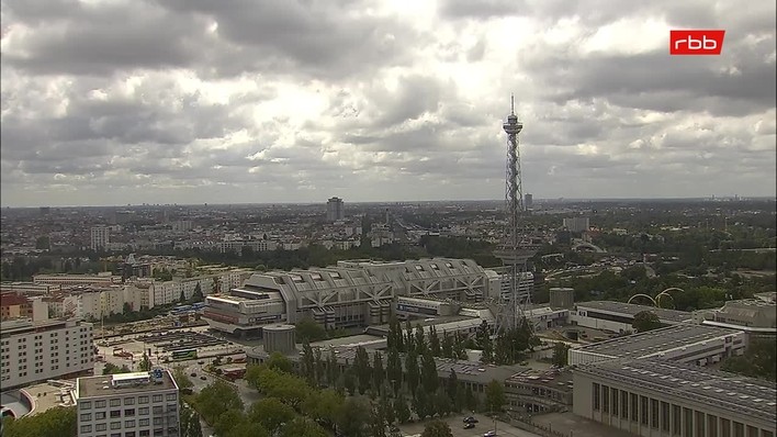 Archiv Foto Webcam Berlin: Theodor-Heuss-Platz am Funkhaus
