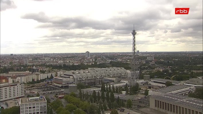 Archiv Foto Webcam Berlin: Theodor-Heuss-Platz am Funkhaus