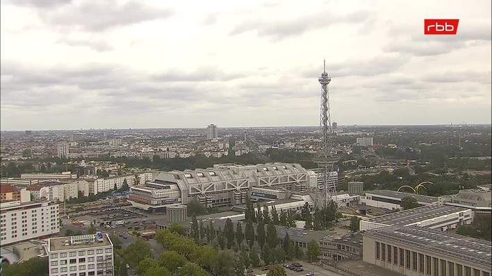 Archiv Foto Webcam Berlin: Theodor-Heuss-Platz am Funkhaus