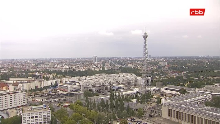 Archiv Foto Webcam Berlin: Theodor-Heuss-Platz am Funkhaus