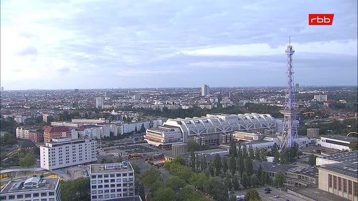 Archiv Foto Webcam Berlin: Theodor-Heuss-Platz am Funkhaus