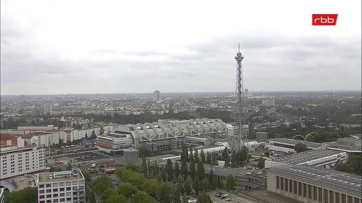 Archiv Foto Webcam Berlin: Theodor-Heuss-Platz am Funkhaus