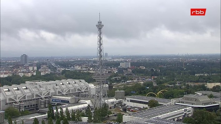 Archiv Foto Webcam Berlin: Theodor-Heuss-Platz am Funkhaus
