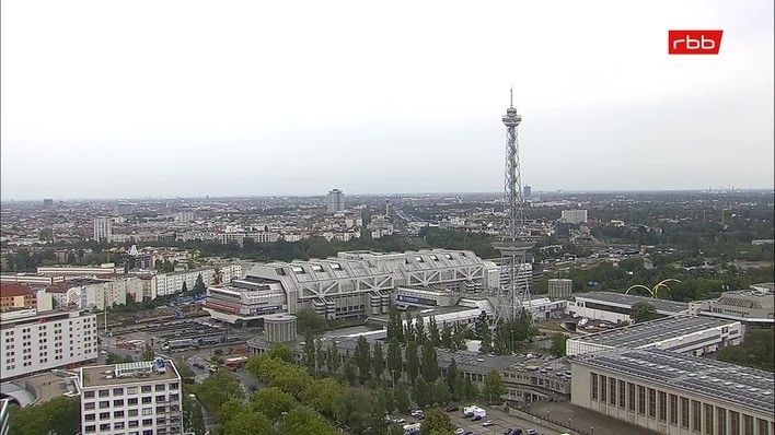 Archiv Foto Webcam Berlin: Theodor-Heuss-Platz am Funkhaus