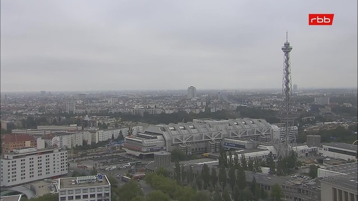 Archiv Foto Webcam Berlin: Theodor-Heuss-Platz am Funkhaus