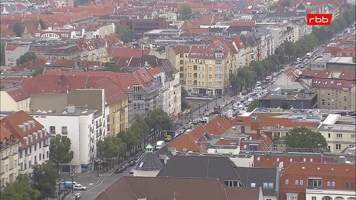 Archiv Foto Webcam Berlin: Theodor-Heuss-Platz am Funkhaus