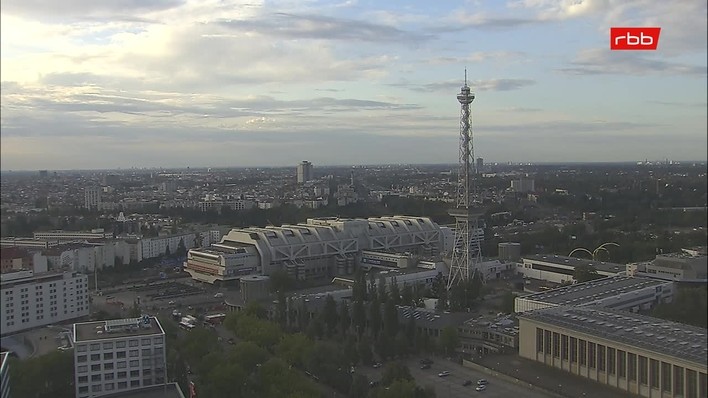 Archiv Foto Webcam Berlin: Theodor-Heuss-Platz am Funkhaus
