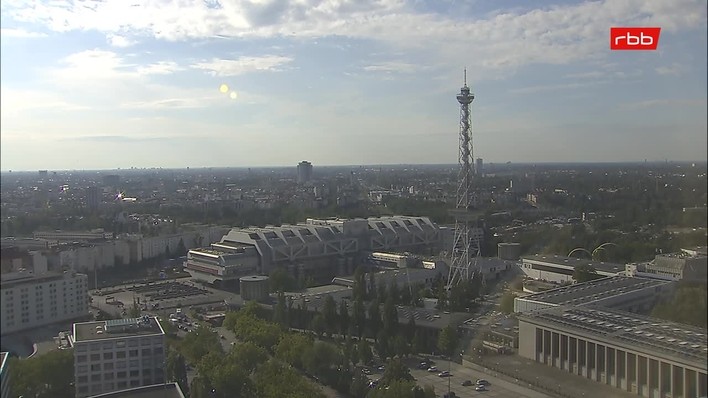 Archiv Foto Webcam Berlin: Theodor-Heuss-Platz am Funkhaus