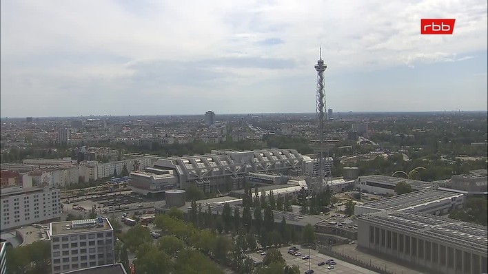 Archiv Foto Webcam Berlin: Theodor-Heuss-Platz am Funkhaus