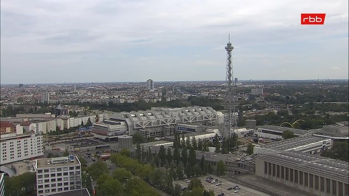 Archiv Foto Webcam Berlin: Theodor-Heuss-Platz am Funkhaus