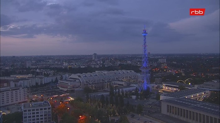 Archiv Foto Webcam Berlin: Theodor-Heuss-Platz am Funkhaus