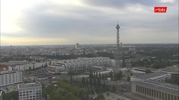 Archiv Foto Webcam Berlin: Theodor-Heuss-Platz am Funkhaus