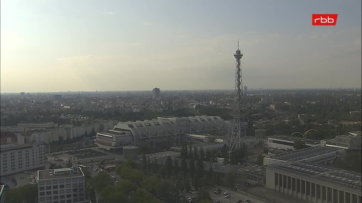 Archiv Foto Webcam Berlin: Theodor-Heuss-Platz am Funkhaus
