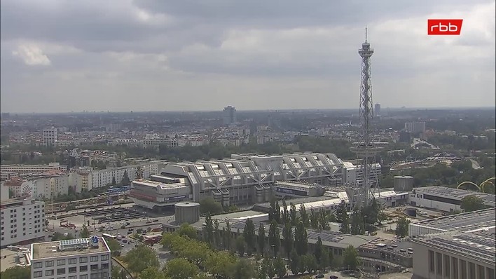 Archiv Foto Webcam Berlin: Theodor-Heuss-Platz am Funkhaus