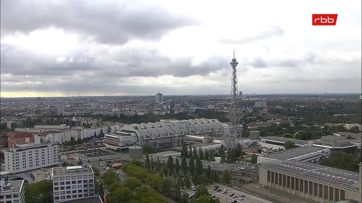 Archiv Foto Webcam Berlin: Theodor-Heuss-Platz am Funkhaus