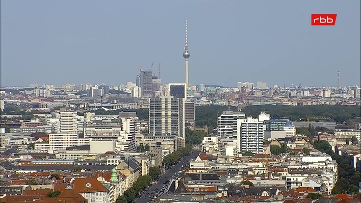 Archiv Foto Webcam Berlin: Theodor-Heuss-Platz am Funkhaus
