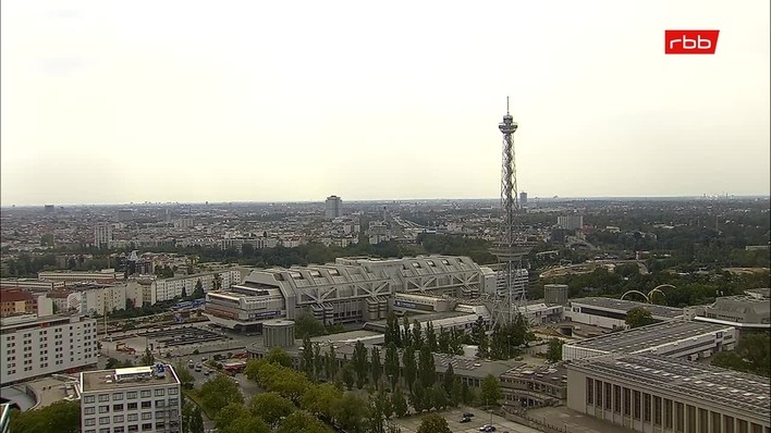 Archiv Foto Webcam Berlin: Theodor-Heuss-Platz am Funkhaus