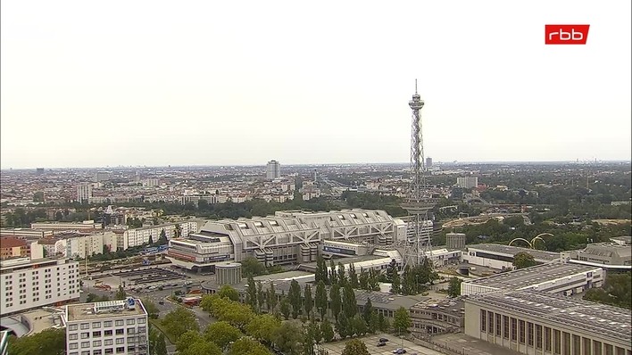 Archiv Foto Webcam Berlin: Theodor-Heuss-Platz am Funkhaus