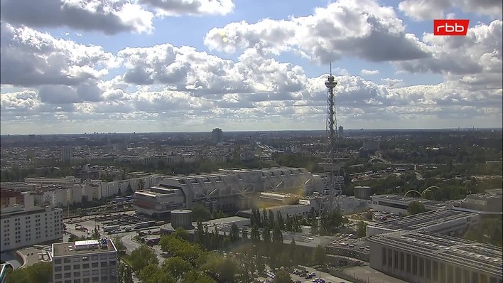 Archiv Foto Webcam Berlin: Theodor-Heuss-Platz am Funkhaus