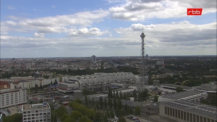 Archiv Foto Webcam Berlin: Theodor-Heuss-Platz am Funkhaus
