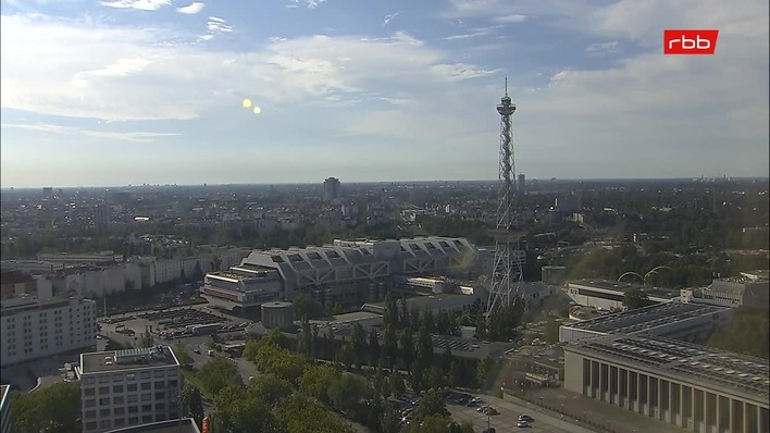 Archiv Foto Webcam Berlin: Theodor-Heuss-Platz am Funkhaus