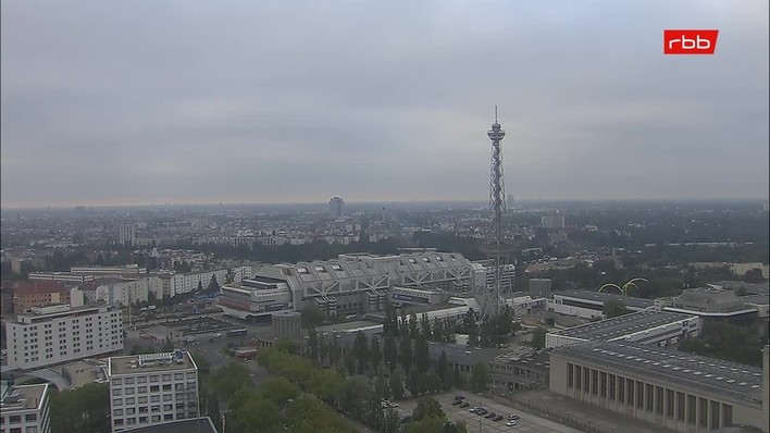 Archiv Foto Webcam Berlin: Theodor-Heuss-Platz am Funkhaus