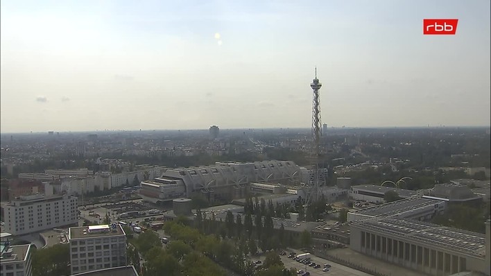 Archiv Foto Webcam Berlin: Theodor-Heuss-Platz am Funkhaus